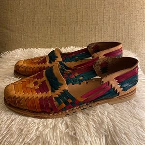 HUARACHES | Authentic Mexican handmade leather woven shoes